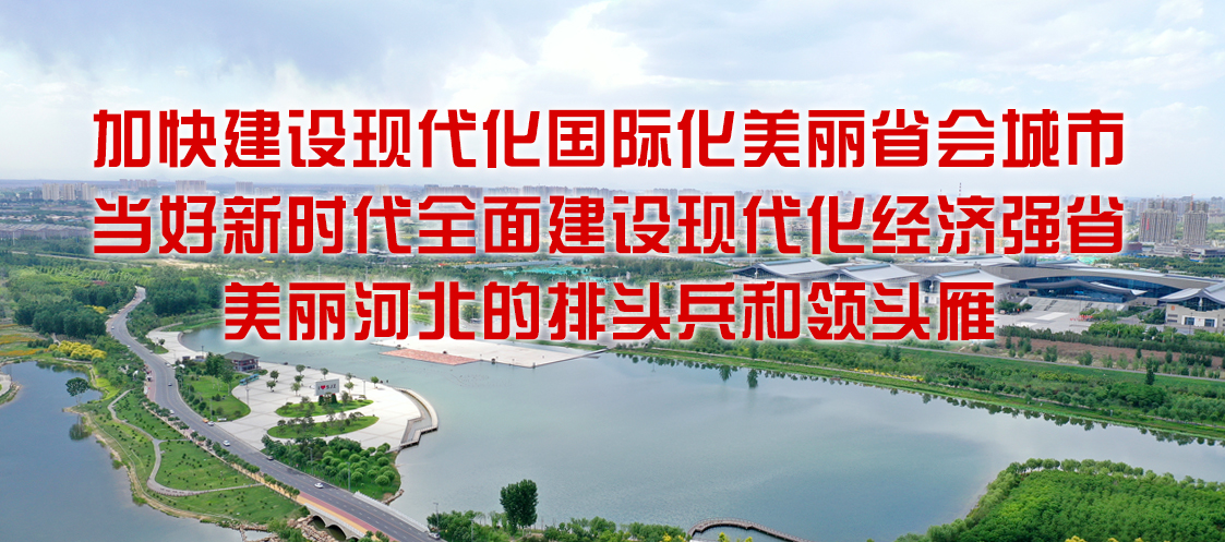 加快建设现代化、国际化美丽省会城市，当好全面建设经济强省、美丽河北的排头兵、领头雁